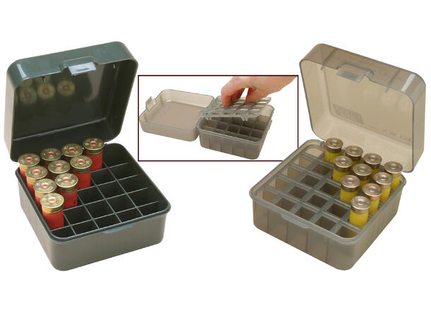 MTM Patronboks 25-skd Hagle 25-skd patronboks for Kal. 12 / 20 